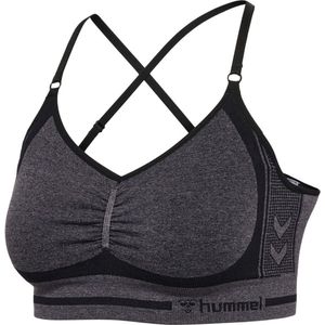 Hummel - Mt Lulu - Sport-Bh - Zwart - Dubbellaagse Rekbare Stof