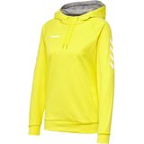 hummel® - HMLGO COTTON HOODIE - Hoodie - Groen - Katoen/Polyester