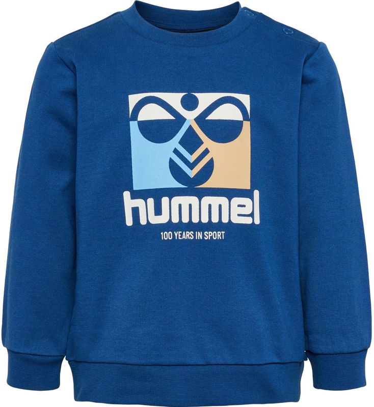 Hummel - hmlLime - Sweatshirt - Biologisch Katoen - Oversized BumbleBee Logo