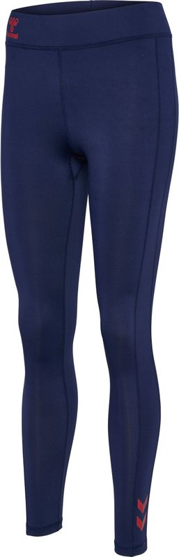 Hummel - Q4 HW Full Length Tights - Dames Legging - Zwart - Jersey - Stretch
