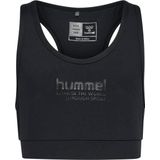 Hummel - hmlPURE SPORTS TOP - Sport BH - Zwart - Aansluitende Pasvorm