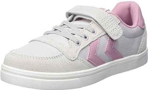 Hummel Sneakers 'Slimmer Stadil'  lichtgrijs / lichtroze