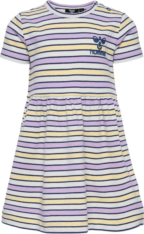 Hummel - hmlHAPPY ME DRESS S/S - Jurk - Katoen - Korte Mouw