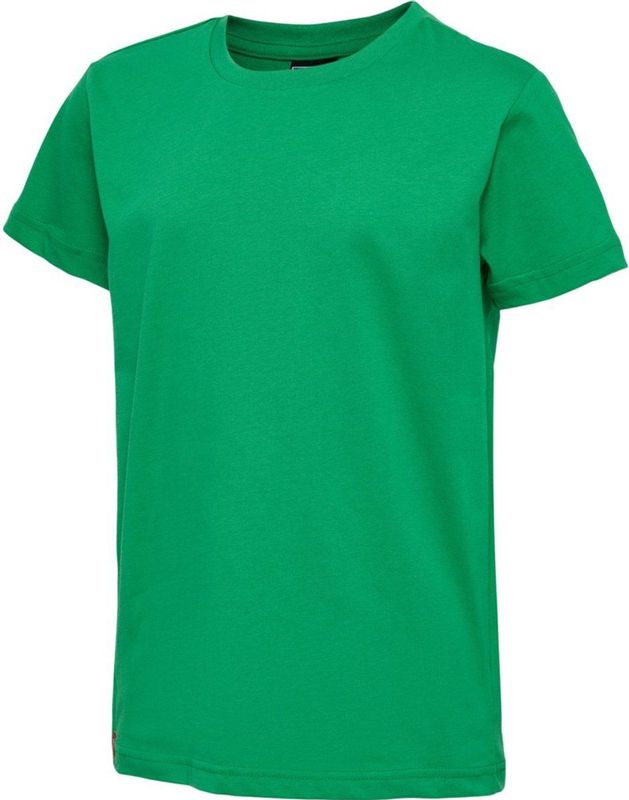 Hummel - Red Basic - Kinder T-shirt - Katoen - Korte Mouwen