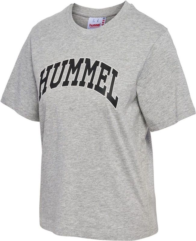 Hummel - Ic Gill Loose - T-shirt - Zwart - Katoen - Biologisch