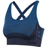 Hummel - Cleaa Seamless Sport-top - Zwart - Polyblend - Antibacterieel
