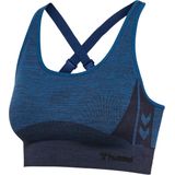 Hummel - Cleaa Seamless Sport-top - Zwart - Polyblend - Antibacterieel
