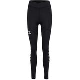 Hummel - Staltic Poly Leggings - Zwart - Polyester - Hoge Taille