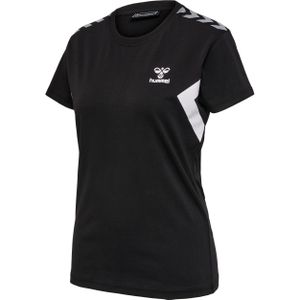 Hummel - hmlstaltisch T-shirt - Dames - Katoen - Zwart