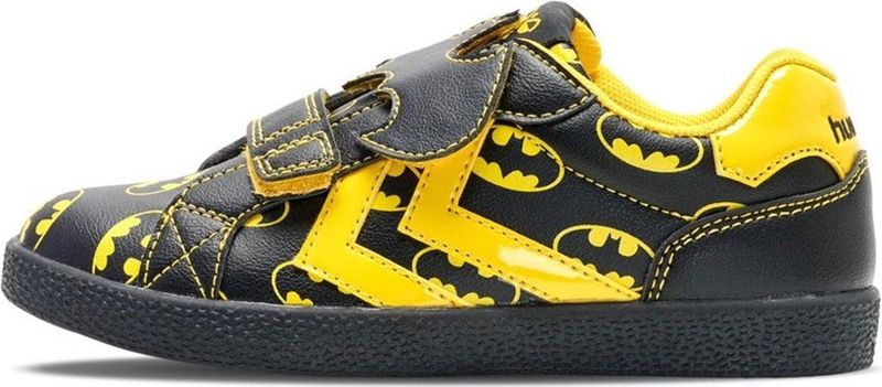 Hummel Kinder Sneakers flach Batman Jet Court Low Black