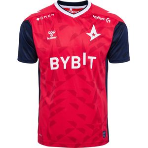 Hummel Shirt  navy / rood / wit