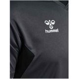 hummel - Authentic PL Jersey S/S - Sportshirt - Zwart - 100% Gerecycled Polyester, Ademend, Sneldrogend