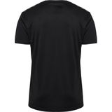 Hummel Authentic Pl T-shirt Met Korte Mouwen Zwart S Man