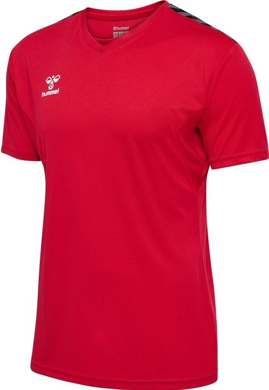 Hummel - Authentic PL T-shirt - Korte Mouwen - Zwart - 100% Gerecycled Polyester