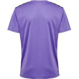 Hummel - Authentic - Sportshirt - Blauw - 100% Polyester