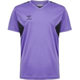 Hummel - Authentic - Sportshirt - Blauw - 100% Polyester