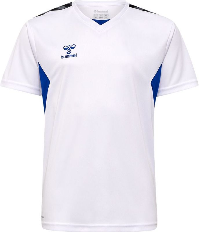 Hummel - Authentic PL - Sportshirt - Blauw - 100% Gerecycled Polyester