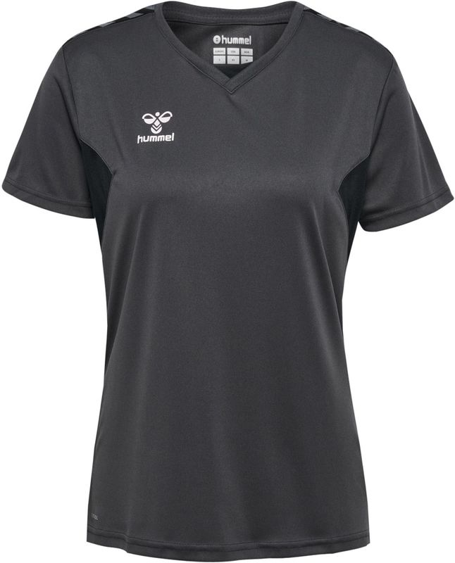 Hummel - Authentic PL Jersey - T-shirt - Zwart - 100% Gerecycled Polyester