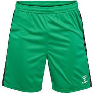 Hummel - Authentic - Sportbroek - Donkergrijs - Grasgroen - Zwart - Wit