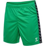 Hummel - Authentic - Sportbroek - Donkergrijs - Grasgroen - Zwart - Wit