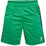 Hummel - Authentic - Sportbroek - Donkergrijs - Grasgroen - Zwart - Wit