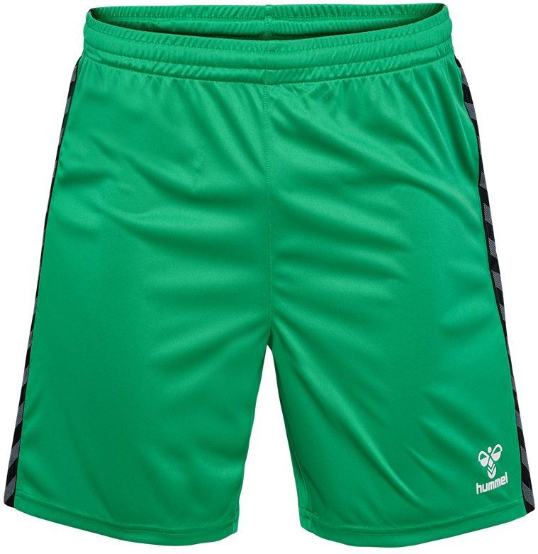 Hummel - Authentic - Sportbroek - Donkergrijs - Grasgroen - Zwart - Wit