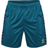 Hummel - Authentic - Sportbroek - Cyaan Blauw / Grijs / Lichtgroen / Zwart