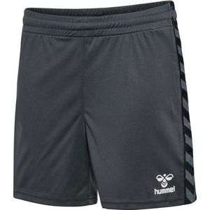 Hummel - Authentic - Sportbroek - Donkergrijs - Zwart - Wit