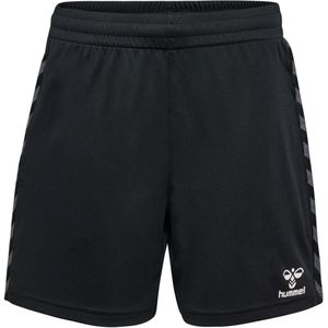 hummel Hmlauthentic Pl Shorts voor kinderen, uniseks, kinderen, SCHWARZ