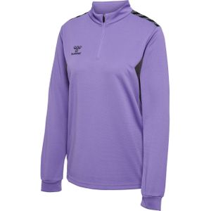 hummel Hmlauthentic Sweatshirt met halve ritssluiting voor dames
