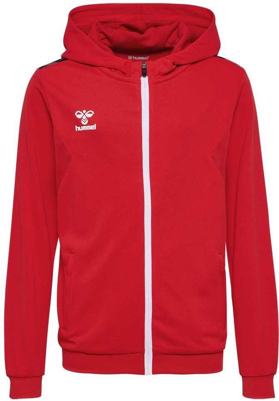 Hummel - Authentic Pl Jas - Hoodie - Blauw - 100% Gerecycled Polyester