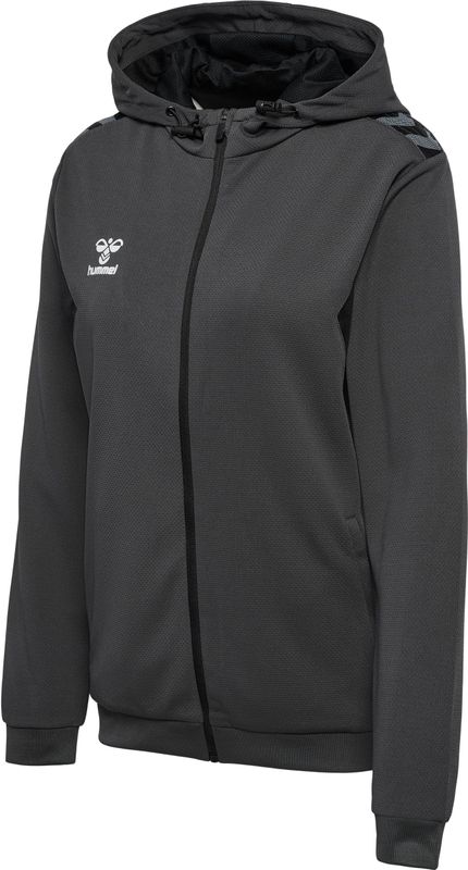 Hummel - Authentic Pl Jas - Zwart - 100% Gerecycled Polyester