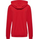hummel - hmlAUTHENTIC PL ZIP HOODIE - Jack - Zwart - 100% Gerecycled Polyester