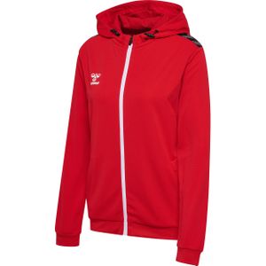 hummel - hmlAUTHENTIC PL ZIP HOODIE - Jack - Zwart - 100% Gerecycled Polyester