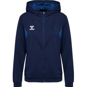 Hummel Damen Trainingsjacke Hmlauthentic Pl Zip Hoodie Woman Marine