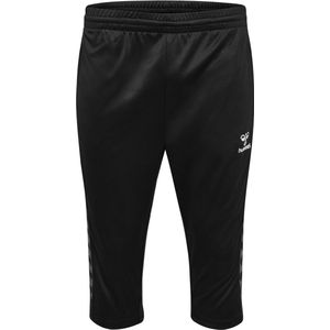 Hummel - hmlAUTHENTIC 3/4 Broek - Zwart - Polyester - Ademend en Sneldrogend