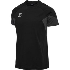 Hummel - Travel T-shirt - Groen - Stretchstof - Regular Fit