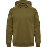 Hummel - hmlTRAVEL SWEAT HOODIE - Hoodie - Zwart - Met Chevronprint