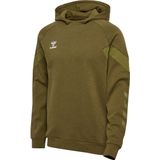 Hummel - hmlTRAVEL SWEAT HOODIE - Hoodie - Zwart - Met Chevronprint
