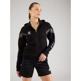 Hummel - hmlTRAVEL ZIP HOODIE - Hoodie - Zwart