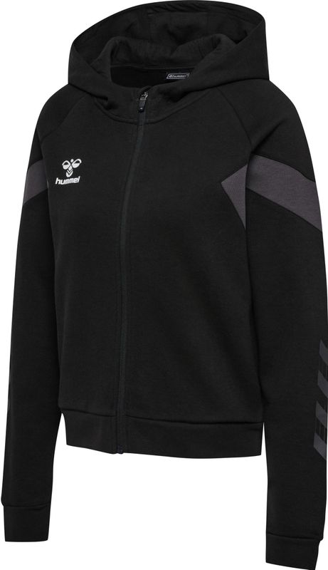 Hummel - hmlTRAVEL ZIP HOODIE - Hoodie - Zwart