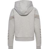 Sweatvest - Mélange - Sweatstof - Capuchon - Lange Mouw