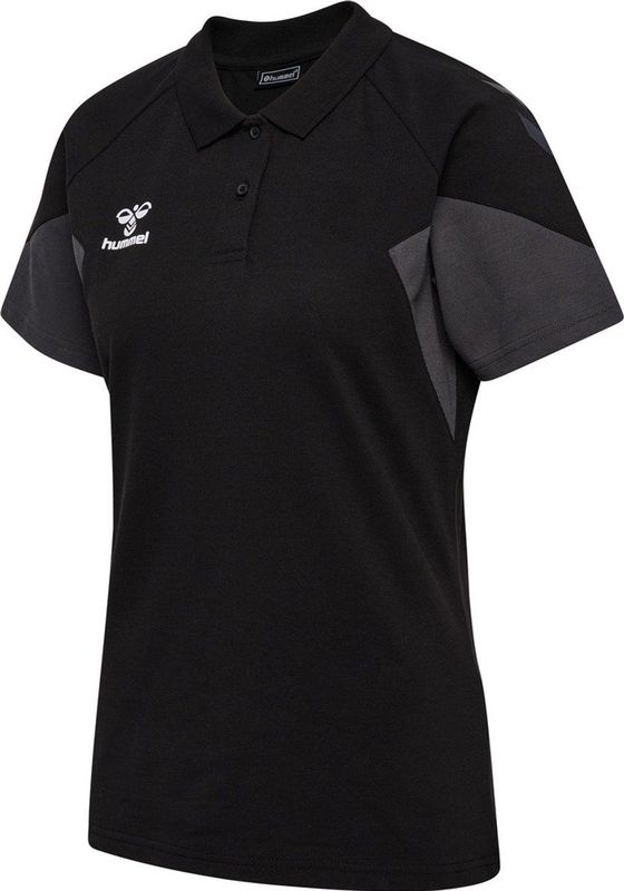 Hummel - hmlTRAVEL - Poloshirt - Zwart - 60% Katoen, 40% Polyester