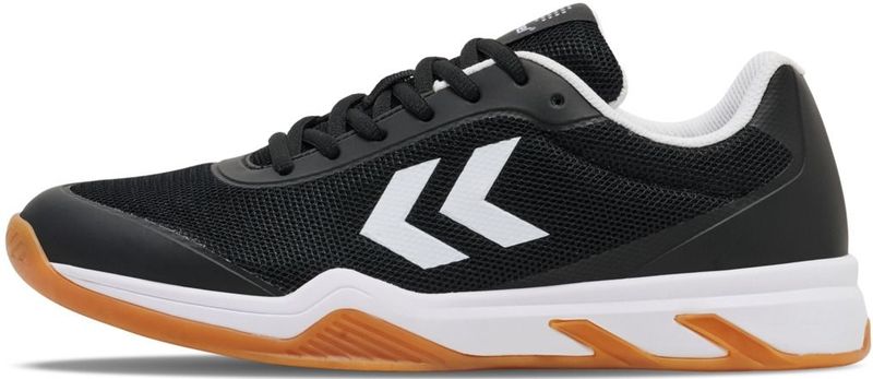 Hummel - Court Classic - Sportschoenen - Zwart - Synthetisch Leer