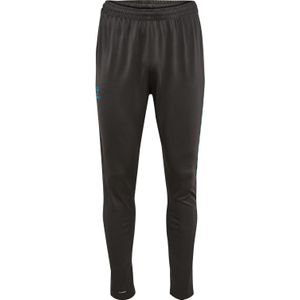 Sportief - Tapered Sportbroek - Zwart - Polyester - Gevoerde Zoom/Rand