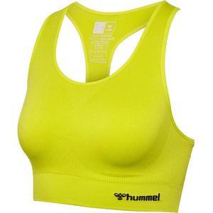 HUMMEL - TIF - Sportbeha - Zwart - Synthetisch - Ondersteunend Ontwerp