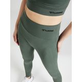 Hummel - Tif High Waist Leggings - Zwart - Gerecycled Materiaal