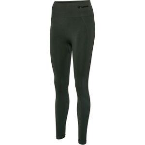 Hummel - Tif High Waist Leggings - Zwart - Gerecycled Materiaal