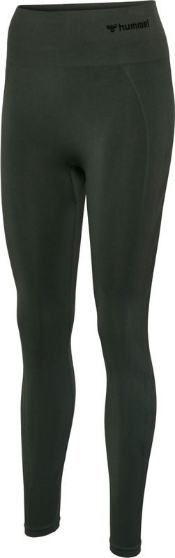 Hummel - Tif High Waist Leggings - Zwart - Gerecycled Materiaal