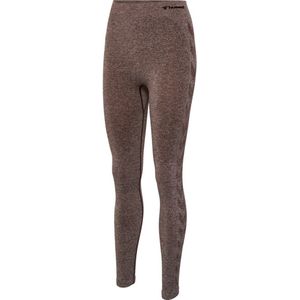 Hummel Damen Leggings Hmlci Seamless Mid Waist Tights Java Melange